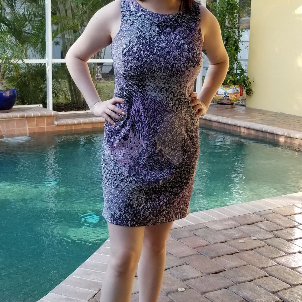 Connected Women's sleeveless dress Size 10P